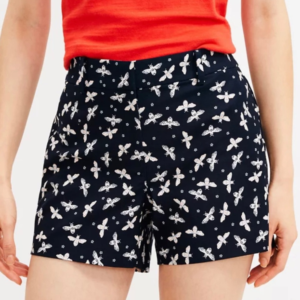 LOFT Riviera Bee Shorts